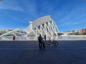 Fotografía de la Ciudad de las Artes y las Ciencias, en Valencia