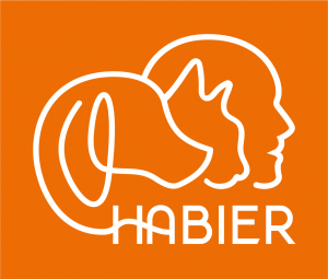 Logotipo del laboratorio HABIER (Human-animal bond in interventions, education, and research)